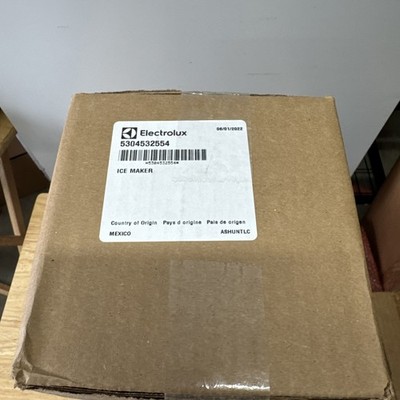 Genuine OEM Electrolux 5304532554 Refrigerator Ice Maker Assembly