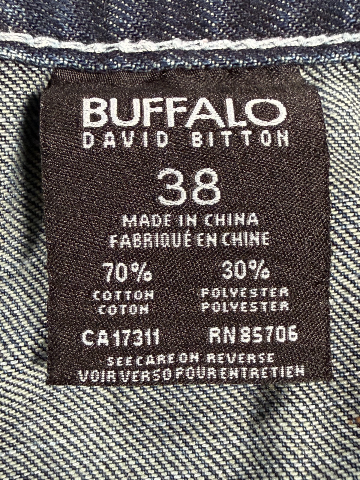 Buffalo David Bitton Six Basic Slim Straight Jean… - image 4