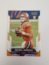 2021 Panini Chronicles Draft Picks Score Retro Trevor Lawrence #301 Orange (RC)