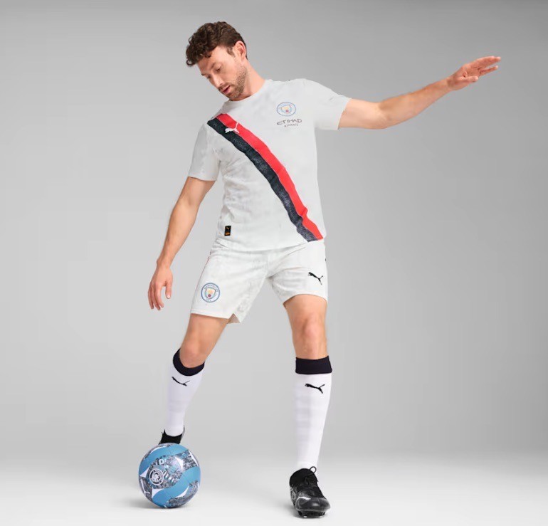 Puma Manchester City x KidSuper Home Authentic Soccer Jersey