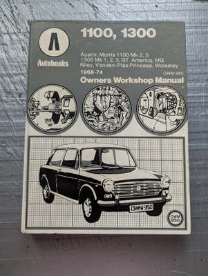 Austin Morris 1100 & 1300 (1962-1974) Owners Maintenance & Repair Manual - Image 1 of 4