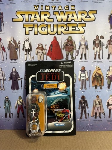 2012 Star Wars Vintage Collection Rebel Pilot VC91 unpunched MOC Figure 1st Run