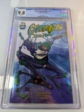 CyberFrog BloodHoney Chrome #1 2019 ALL CAPS Comics CGC 9.8 Low Pop 7