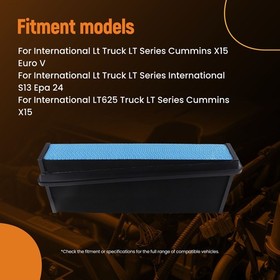 1PC Engine Air Filter for International LT Series S13 EPA 24 P643132 2515573C1