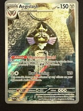 Pokémon TCG Aegislash 210/182 SV04: Paradox Rift Holo - Illustration Rare