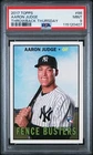 2017 Topps Throwback Thursday AARON JUDGE #86 Yankees Rookie Card (RC) -PSA 9 MT