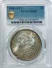 1900 O/CC Morgan Dollar PCGS MS64