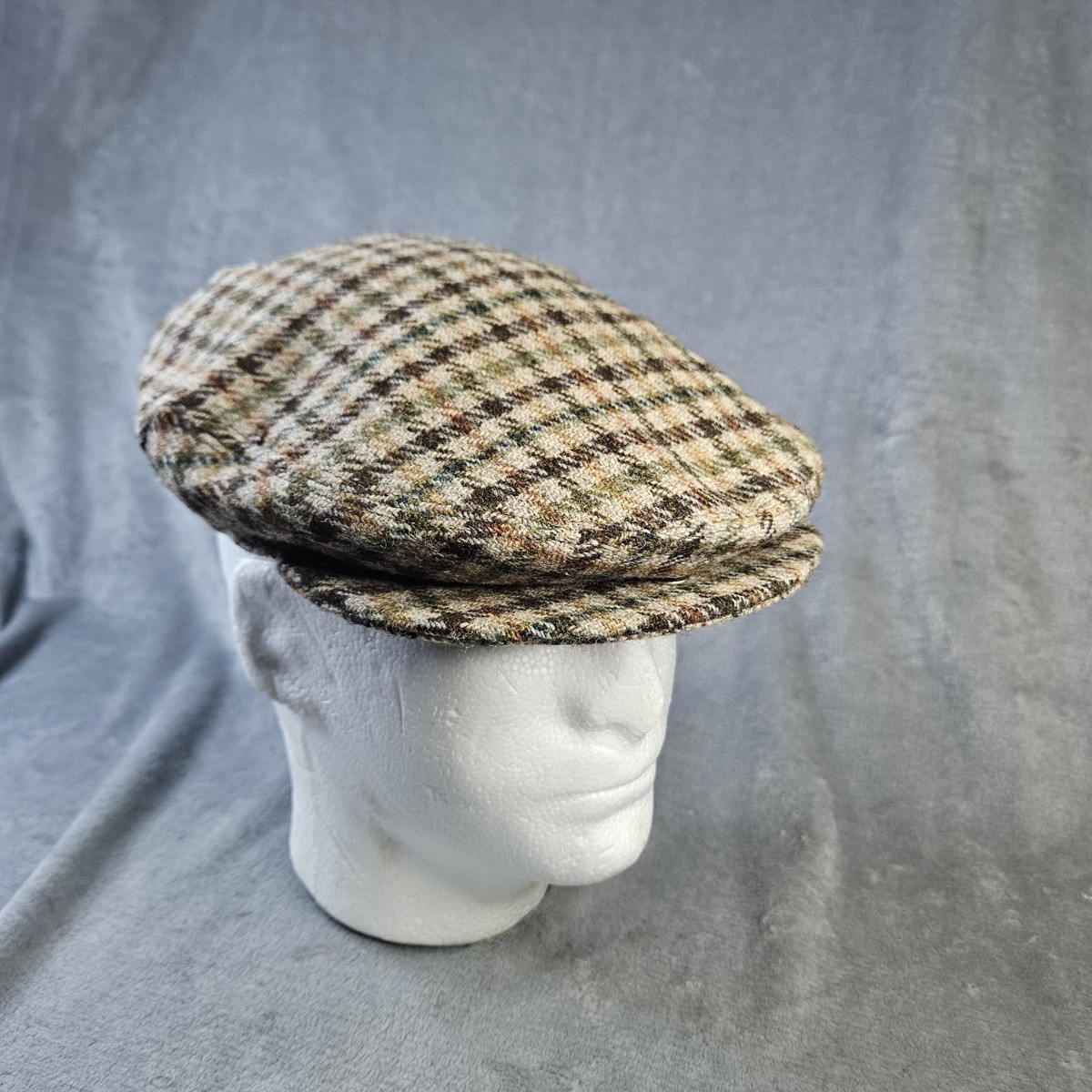 Donegal Tweed wool Irish hat Irish Pebbled 8 Piece - Capas Headwear main image 3