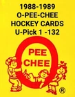 1988-89 O-PEE-CHEE HOCKEY  U-PICK CARDS  1 To 132
