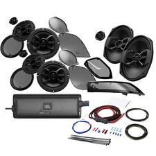 Infinity 6.5" Component Speaker System (2 Sets) And 4-channel Amplifier Package