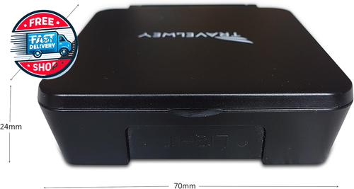 Digital Travel Alarm Clock - No Bells, No Whistles, Simple Basic Operation, Lou - Picture 2 of 12