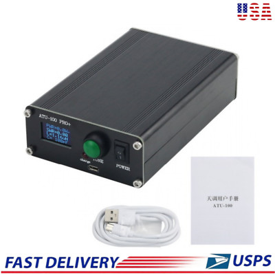 Automatic Antenna Tuner 100W 1.8-50MHz w/ 0.96'' OLED Display ATU100 Assembled US