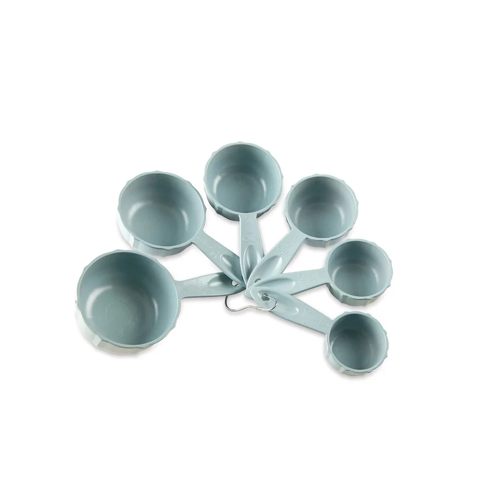 Nordic Ware Sea Glass Blue Measuring Cups and Measuring Spoons Set - Image 2 of 4