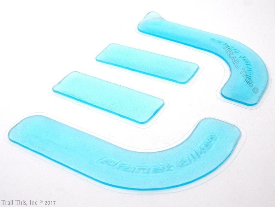 Lot De 4 Coussinets Gel Planet Bike Century Pour Guidon De Vélo - Confort Renforcé Bleu