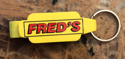 Vintage Freds Grocery Bottle Opener 2 3/4in.