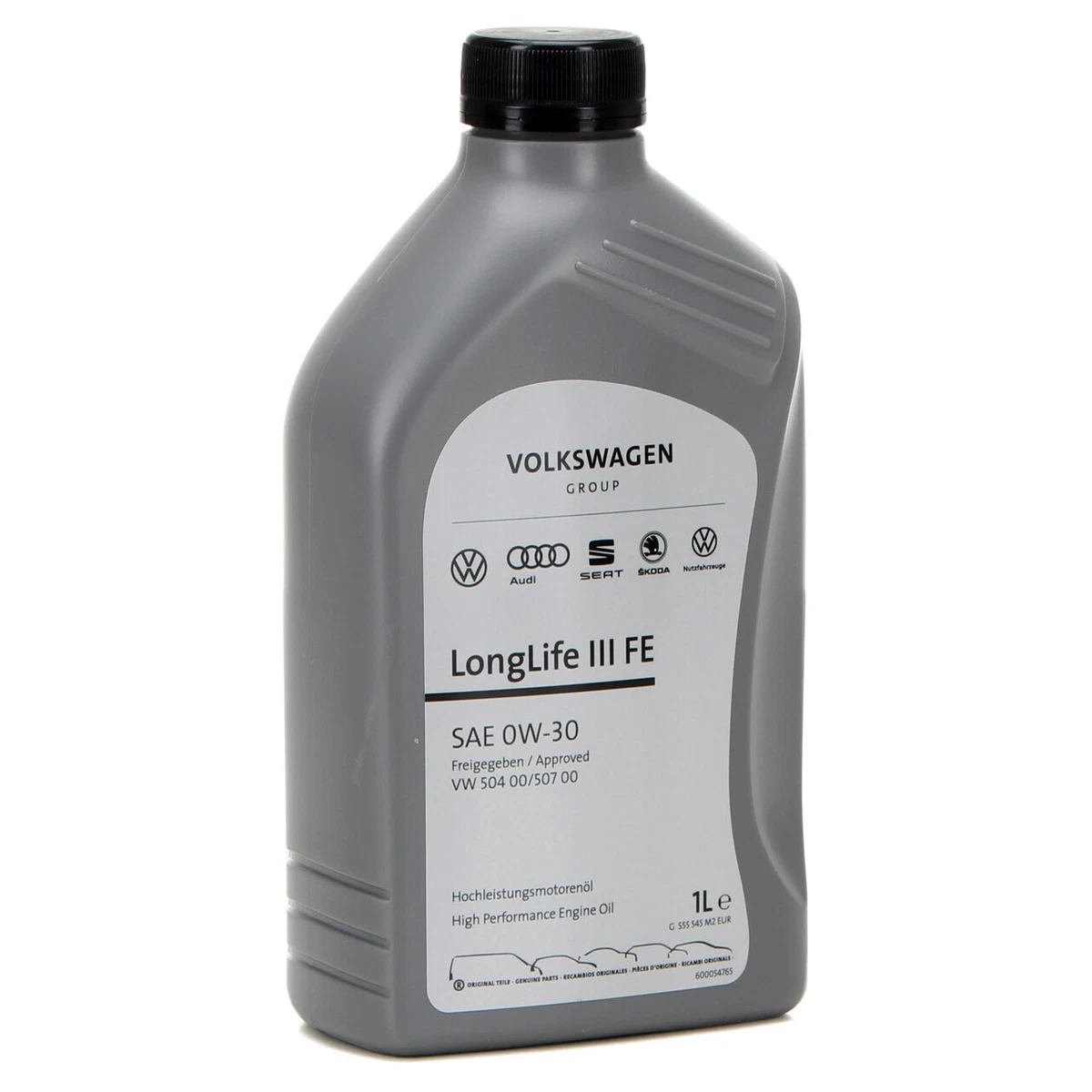 4L 4 Liter ORIGINAL Audi Seat Skoda VW Motoröl Öl 0W30 LONGLIFE 