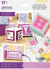 Gemini Pop Up Confetti - Dimensionals - Pop-Up CONFETTI Box 710641 NEW C84