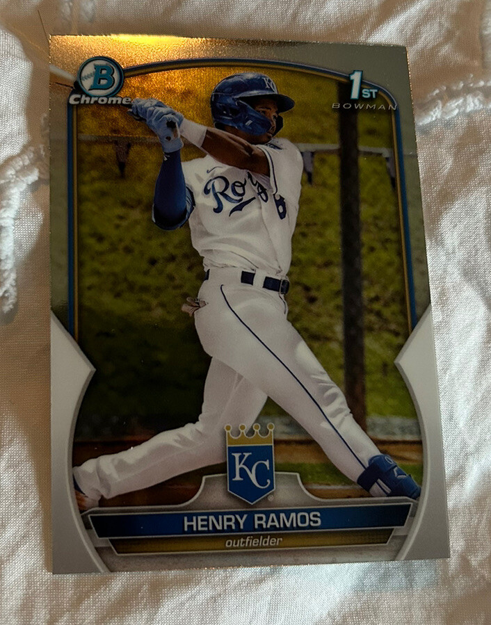 2023 Bowman Chrome Prospect #BCP-96 Henry Ramos - Kansas City Royals