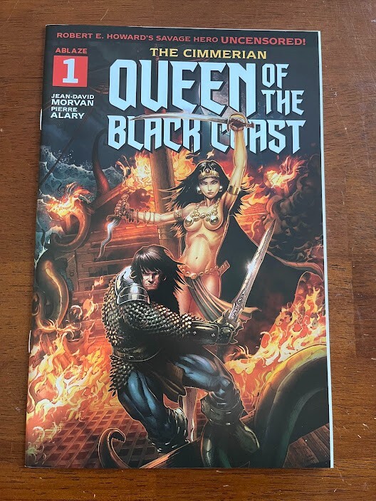 The Cimmerian Queen Of The Black Coast # 1 Nm Ablaze Studios 2020 Conan Belit