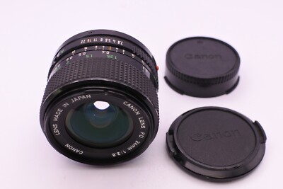 【良品】キャノン New FD ニューFD 24mm F2.8 レンズ Amazon.co.jp: Canon MFレンズ NewFD 24mm F2.8 : 家電＆カメラ