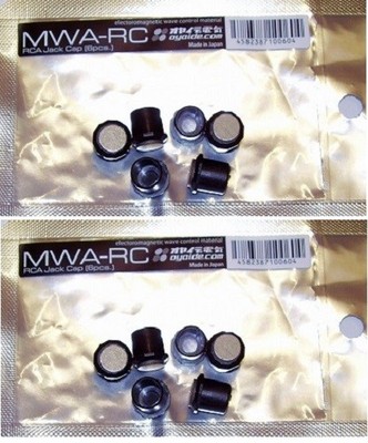 Oyaide MWA-RC RCA Jack Cover 6pcs x2 12pcs Von Japan Neu