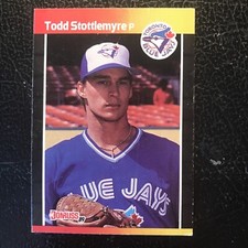 Todd Stottlemyre  1989 Donruss RC Card & Bonus Card 1988 Pacific Mel Stottlemyre