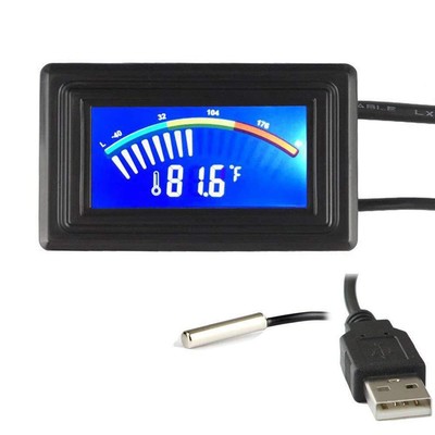 KEYNICE Digital Thermometer Aquarium Thermometer Digital Temperature Gauge Te...