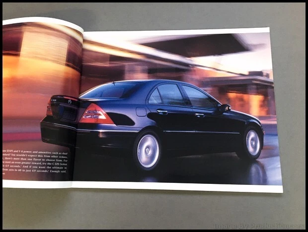 2002 Mercedes Benz C-Class C230 C240 C320 50-page Car Brochure Catalog - C32 AMG Foto 4 de 4