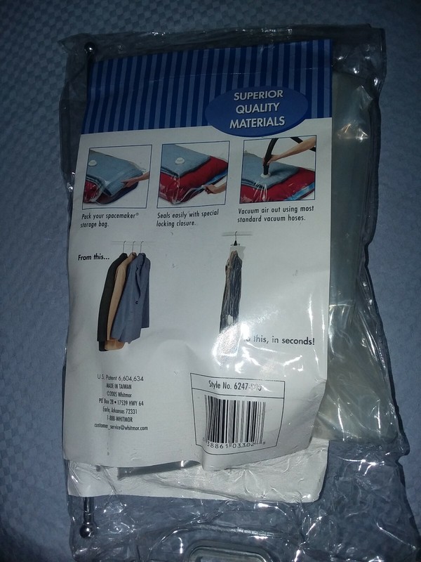 (1) SPACEMAKER COLLECTION/ SPACEMAKER HANGING BAG, NEW IN PACKAGE