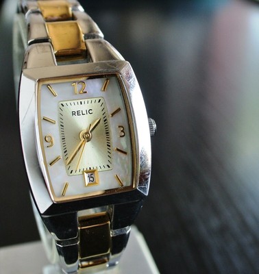 VINTAGE RELIC FOSSIL DATE ELEGANT PEARL 