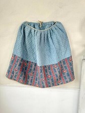18th century French jupe Provencal skirt quilted piquee