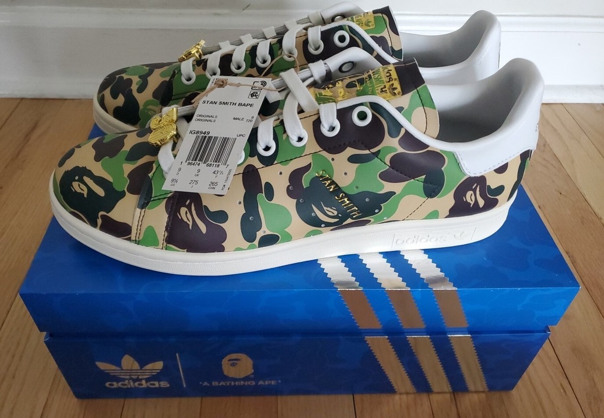 BAPE x ADIDAS STAN SMITH BAPE CAMO IG8949 | eBay BAPE x ADIDAS STAN SMITH BAPE CAMO IG8949 | eBay