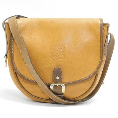 Loewe Mini Shoulder Bag Mustard Made In Spain Vintage | eBay