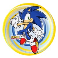Sonic The Hedgehog Party Supplies - Dinner Plates (8) on sale Sonic The Hedgehog Party Supplies - Dinner Plates (8) on sale