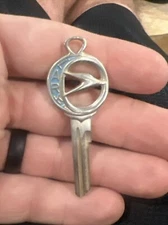 VINTAGE Studebaker LARK Silhouette KEY BLANK Uncut NOS Vintage Crest