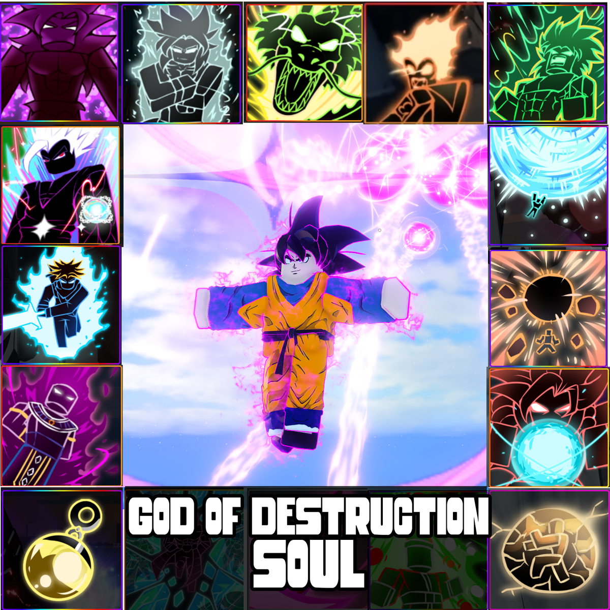 ROBLOX 🐲 DRAGON SOUL 🐲 ZENKAI SOULS 🔮 LEGENDARY AURAS