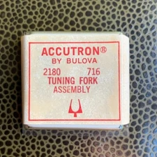 NOS Bulova Accutron 2180 218 Tuning Fork Assembly Sealed