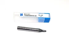 Osg 1/8" Dia. (1/4" Shank) 2F SE WXL ExoCarb Carbide Ball End Mill W2211621