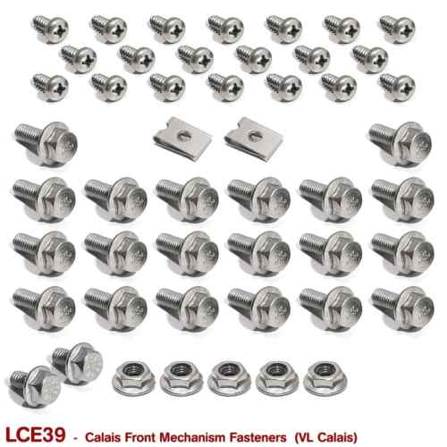 STAINLESS STEEL VL CALAIS FRONT MECHANISM FASTENER KIT - Picture 1 of 1