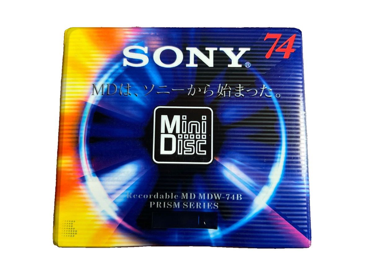 108 日本製 MD ミニディスク SONY ソニー PRISM SERIES 74分 10枚