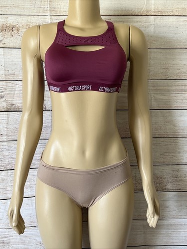 Victoria Sport Lightweight Burgundy Wireless Mesh Size 32B