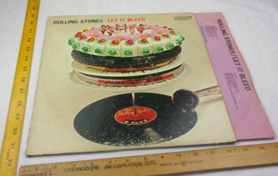 【希少】The Rolling Stones Let It Bleed レコード The Rolling Stones Let it Bleed w/ inner sleeve vinyl record album