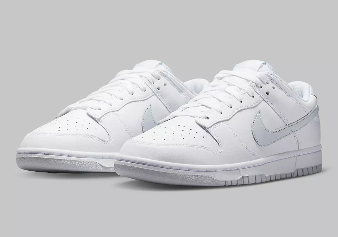 Nike Dunk Low Retro Pure Platinum Grey White Shoes DV0831 101