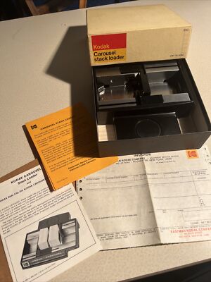 Kodak No. B40 Carousel Stack Loader Complete Set  XLNT - Vintage 1960s