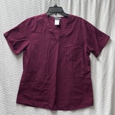 SB Scrubs Wine Red Size Medium Scrub Top Style 944