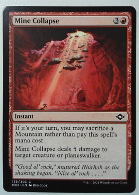 Mine Collapse *Common* Magic MtG x1 Modern Horizons 2