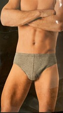 New 6 PCs Men Fashion Briefs 100  cotton Size: S M L XL