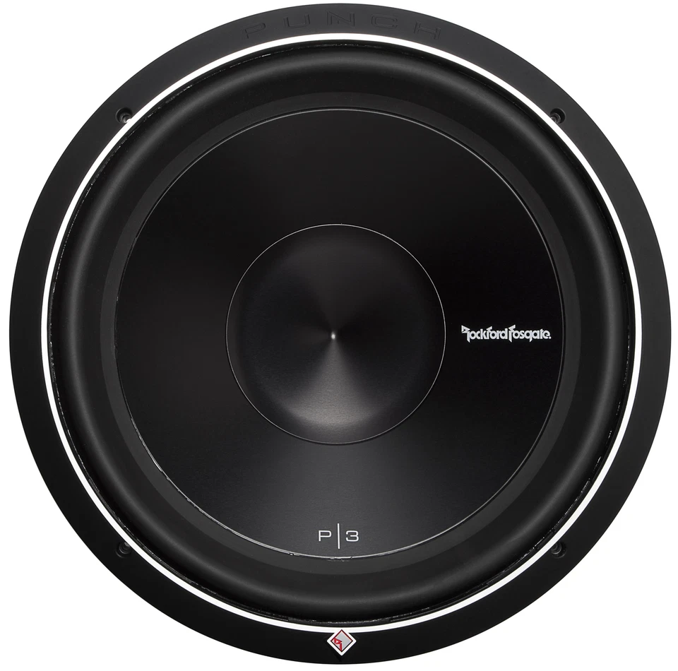 Subwoofer ROCKFORD FOSGATE PUNCH P3D4-15 38cm Subwoofer Bassbox 1200 Watt - Bild 3 von 4
