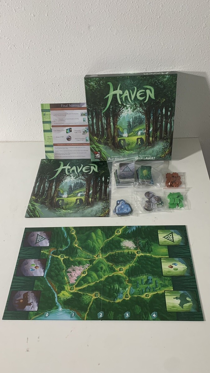 Haven Board Game Red Raven Games Alf Seegert Ryan Laukat