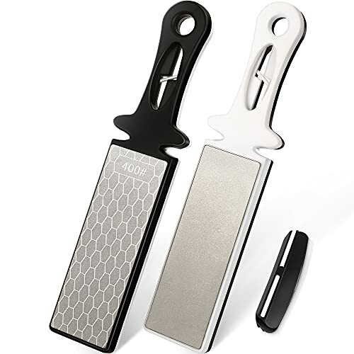 Bnell 5 In 1 Diamond Knife Sharpening Stone Rod Double Sided Sharpening Stone Ebay